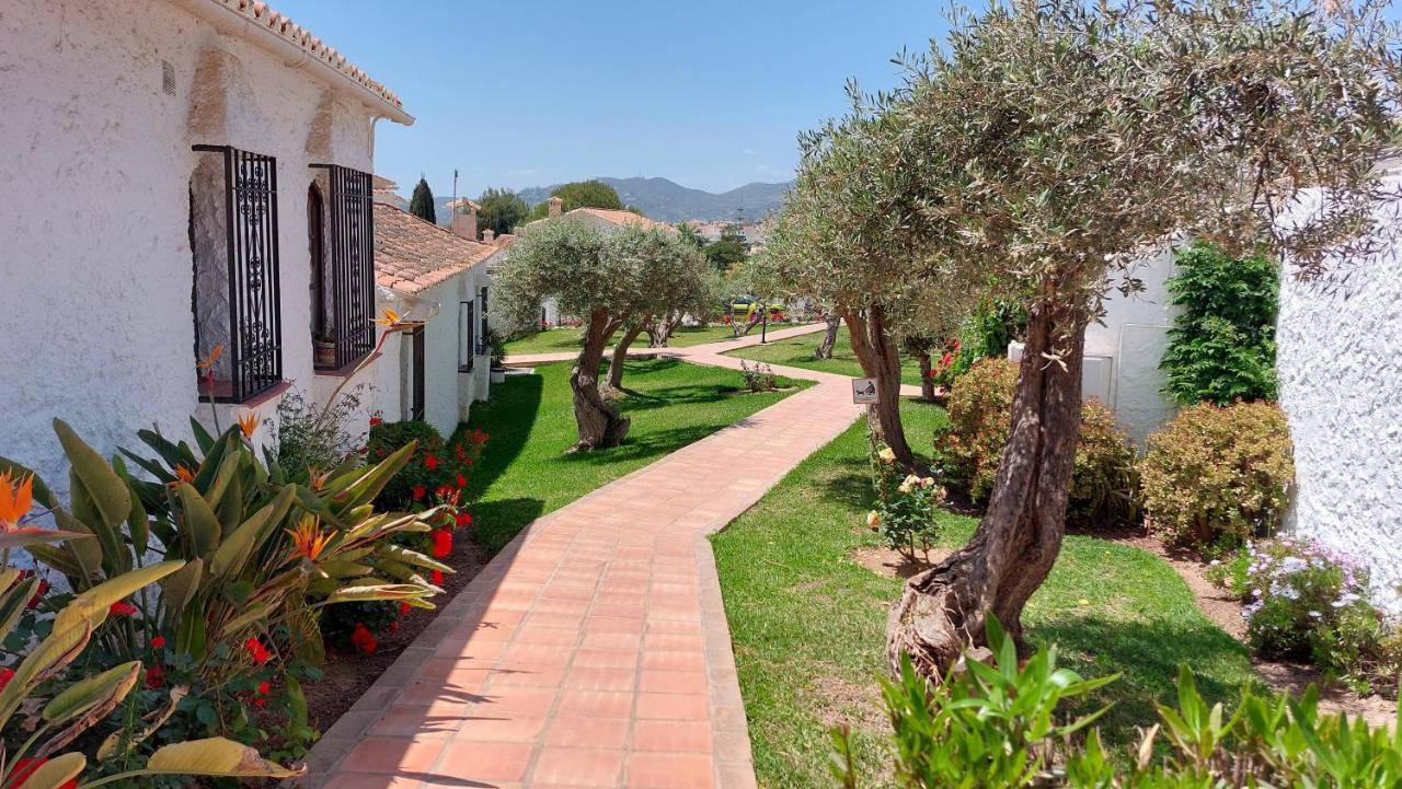 New Boho Home With Balcony, Private Garden And Communal Pool Nerja Ngoại thất bức ảnh